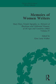 Memoirs of Women Writers, Part III vol 8 book cover