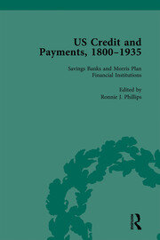 US Credit and Payments, 1800–1935, Part I Vol 3 book cover