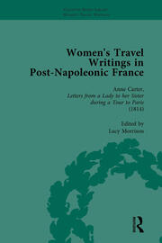 Women's Travel Writings in Post-Napoleonic France, Part I Vol 4 book cover