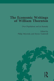 The Economic Writings of William Thornton Vol 2 book cover