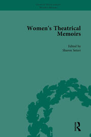 Women's Theatrical Memoirs, Part I Vol 2 book cover