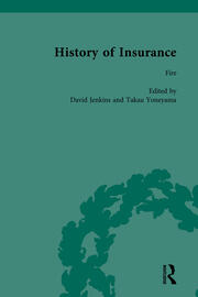 The History of Insurance Vol 1 book cover