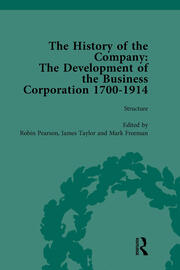 The History of the Company, Part II vol 6: Development of the Business Corporation, 1700-1914 book cover