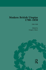Modern British Utopias, 1700-1850 Vol 8 book cover