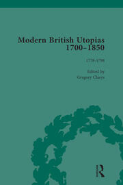Modern British Utopias, 1700-1850 Vol 4 book cover