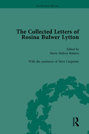 The Collected Letters of Rosina Bulwer Lytton Vol 2 book cover