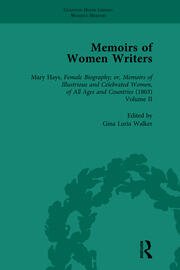 Memoirs of Women Writers, Part II, Volume 6 book cover