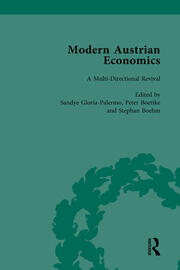 Modern Austrian Economics Vol 1 book cover