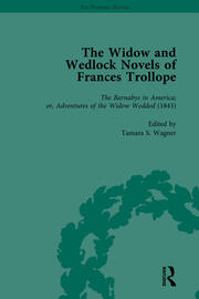 The Widow and Wedlock Novels of Frances Trollope Vol 3 book cover