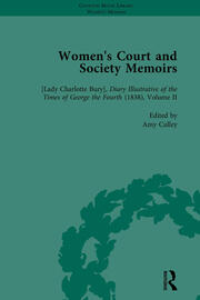 Women's Court and Society Memoirs, Part I Vol 2 book cover