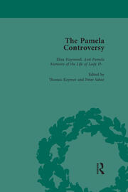 The Pamela Controversy Vol 3: Criticisms and Adaptations of Samuel Richardson's Pamela, 1740-1750 book cover