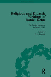 Religious and Didactic Writings of Daniel Defoe, Part I Vol 1 book cover