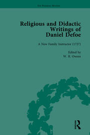Religious and Didactic Writings of Daniel Defoe, Part I Vol 3 book cover