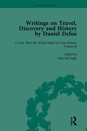 Writings on Travel, Discovery and History by Daniel Defoe, Part I Vol 2 book cover