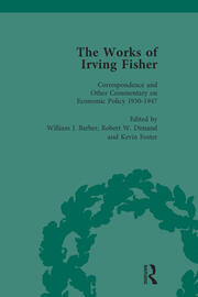 The Works of Irving Fisher Vol 14 book cover