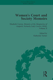 Women's Court and Society Memoirs, Part II vol 9 book cover