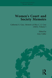 Women's Court and Society Memoirs, Part I Vol 3 book cover