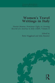 Women's Travel Writings in Italy, Part II vol 9 book cover