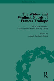 The Widow and Wedlock Novels of Frances Trollope Vol 2 book cover