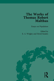 The Works of Thomas Robert Malthus Vol 4 book cover