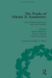 The Works of Nikolai D Kondratiev Vol 2 book cover