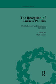 The Reception of Locke's Politics Vol 6: From the 1690s to the 1830s book cover