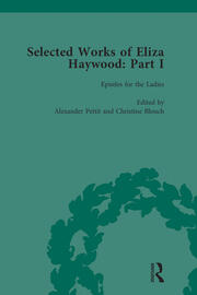 Selected Works of Eliza Haywood, Part I Vol 2 book cover