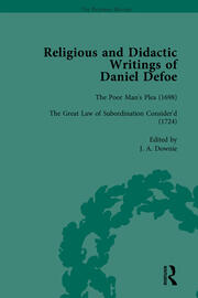 Religious and Didactic Writings of Daniel Defoe, Part II vol 6 book cover