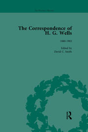 The Correspondence of H G Wells Vol 1 book cover