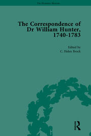 The Correspondence of Dr William Hunter Vol 1 book cover