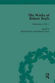 The Works of Robert Boyle, Part I Vol 7 book cover
