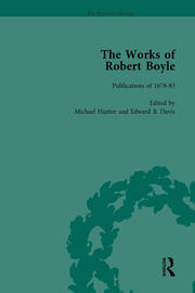 The Works of Robert Boyle, Part II Vol 2 book cover