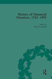 The History of Financial Disasters, 1763-1995 Vol 3 book cover