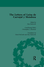 The Letters of Luisa de Carvajal y Mendoza Vol 1 book cover