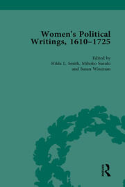 Women's Political Writings, 1610-1725 Vol 4 book cover