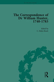 The Correspondence of Dr William Hunter Vol 2 book cover