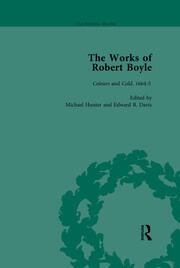 The Works of Robert Boyle, Part I Vol 4 book cover