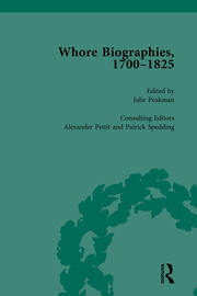 Whore Biographies, 1700-1825, Part I Vol 3 book cover