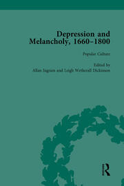 Depression and Melancholy, 1660–1800 vol 4 book cover
