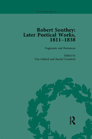Robert Southey: Later Poetical Works, 1811–1838 Vol 4 book cover