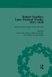 Robert Southey: Later Poetical Works, 1811–1838 Vol 3 book cover