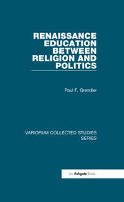 Renaissance Education Between Religion and Politics book cover