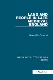 Land and People in Late Medieval England book cover