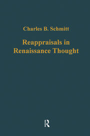 Reappraisals in Renaissance Thought book cover