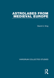 Astrolabes from Medieval Europe book cover