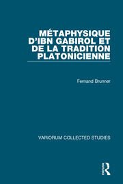 Métaphysique d’Ibn Gabirol et de la tradition platonicienne book cover