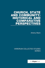 Church, State and Community: Historical and Comparative Perspectives book cover