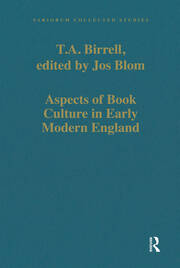 Aspects of Book Culture in Early Modern England book cover