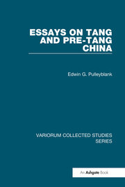 Essays on Tang and pre-Tang China book cover