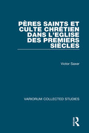 Pères saints et culte chrétien dans l’Eglise des premiers siècles book cover